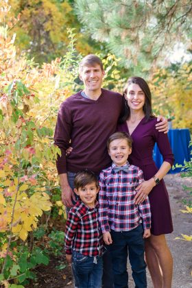 Colin and Jessica Barclay with their two sons