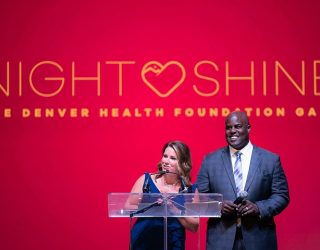 Karen Leigh and Reggie Rivers 2022 Denver Health Foundation NightShine Gala